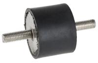 171-2582 RS PRO M8 Anti Vibration Mount, Male to Male Bobbin with 96.2kg Compression Load