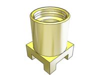 mmcx-j-p-h-st-sm1 Samtec MMCX Series, Jack Surface Mount MMCX Connector, 50Ω, Solder Termination, Straight Body