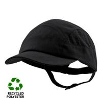 ecoc01v05 SURFLEX Black Standard Peak Bump Cap, PPE Protective Material