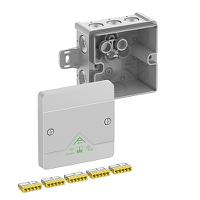 80242101 Spelsberg Grey Polystyrene Junction Box, IP66, 87 x 87 x 52mm