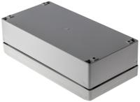 220104000 ROLEC Technobox Series Grey ABS Enclosure, IP66, Grey Lid, 201 x 101 x 60mm