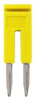 xw5s-p15-2yl XW5S Short Bar for use with XW5G-P1.5-2 Grounding Terminal Block, XW5T-P1.5-2 Feed Through Terminal Block