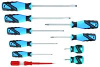 2150-2160-ph-010 Gedore Phillips; Slotted Screwdriver Set, 10-Piece