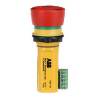 2tla030054r0100-inca-1 ABB Twist Release Emergency Stop Push Button, Panel Mount, 22.5mm Cutout, 2NC