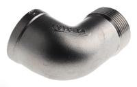 499-3350 RS PRO Stainless Steel Pipe Fitting, 90° Circular Elbow, Female G 1-1/4in x Male R 1-1/4in