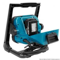 dml805 Makita Rechargeable LED Work Light, 750 lumens, Type G - British Plug, 18 V