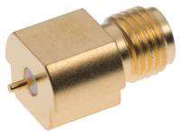 32k242-40ml5 Rosenberger SMA Series, Jack PCB Mount SMA Connector, 50Ω, Solder Termination, Straight Body