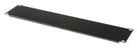 802-0254 RS PRO Black Steel Blanking Panel, 2U, 483 x 9mm