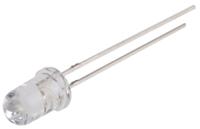 uv5tz-390-15 UV5TZ-390-15 Bivar, UV LED, 390nm 40mW 15 °, 2-Pin Through Hole package