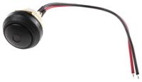 48-1-rb-b-bk-b ITW Switches 48 Series Illuminated Push Button Switch, Momentary, Panel Mount, 13.6mm Cutout, SPST, Blue LED, 48V dc,