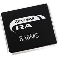 r7fa6m5bh3cfcaa0 Renesas Electronics, 32 bit ARM Cortex M33, RA6M5 Microcontroller, 200 MHz, 512kB FLASH, 176-Pin QFP