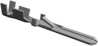 927892-1 TE Connectivity FASTIN-FASTON .110 Uninsulated Male Spade Connector, Tab, 2.79 x 0.81mm Tab Size, 0.5mm² to 1mm²