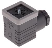 896-2105 RS PRO 3P+E DIN 43650 A, Female Solenoid Connector, 250 V ac Voltage