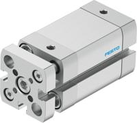 adngf-20-25-p-a Festo Pneumatic Compact Cylinder - 554224 20 mm Bore, 25 mm ADNGF-20-25-P-A Series, Double Acting Acting