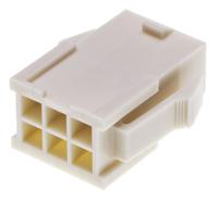 39-01-2066 Molex, Mini-Fit Jr Male Connector Housing, 4.2mm Pitch, 6 Way, 2 Row