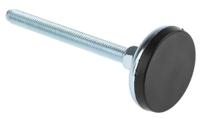 126-3555 RS PRO M10 Rubber Adjustable Foot, 400kg Static Load Capacity 10° Tilt Angle