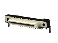 6658751-1 TE Connectivity, 6658751 0.8mm Pitch Connector Backplane Connector, Receptacle, Right Angle, 4 Row, 50 Way, 6658751