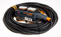 9161250160 brennenstuhl 25m 4 Socket Type F - German Schuko Extension Lead, 230 V ac, IP54