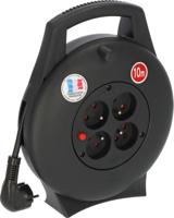 1093901 brennenstuhl 10m 4 Socket Type E - French Cable Reel Cassette Reel, 230 V, IP20