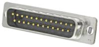 l717d-b25p-st Amphenol Communications Solutions L717D 25 Way Cable Mount D-sub Connector Plug, 2.76mm Pitch