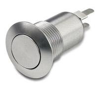 p5-v31125 Otto Push Button Switch, Latching, Panel Mount, SPST, 28 V dc, 115V ac, IP64, IP68S, IP69K