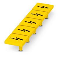 1029033 Phoenix Contact, WS PT 16 Marker Strip for use with  for use with Terminal Blocks