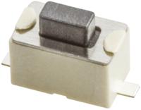 434121050816 Wurth Elektronik Black Tactile Switch, SPST 50 mA @ 12 V dc 1.5mm Surface Mount
