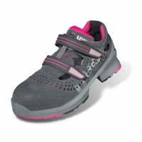 8560837 uvex 1 ladies Women's Grey, Pink Composite Toe Capped Safety Shoes, EU 37
