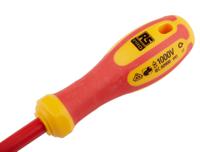 125-3087 RS PRO Pozidriv Insulated Screwdriver, PZ2 Tip, 100 mm Blade, VDE/1000V, 210 mm Overall
