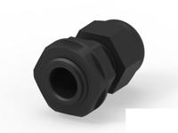 1sng626147r0000 Entrelec 1SNG Series Black PA 6 Cable Gland, PG9 Thread, 4mm min., 8mm max., IP66, IP68
