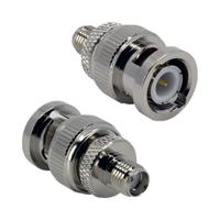 adaptsmafbncm Siretta Straight SMA Connector SMA Jack to BNC Plug