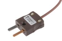 872-2644 RS PRO Type T Exposed Junction Thermocouple 1m Length, 1/0.376mm Diameter → +250°C