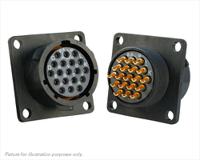 uts014e19s Souriau Sunbank by Eaton Circular Connector, 19 Contacts, Flange, Standard Connector, Socket, Female, IP68, IP69K, UTS