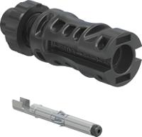 320345p0001 Staubli MC4-Evo 2 Series, Male, Panel Mount Solar Connector, Cable CSA, 2.5mm², Rated At 32A, 1.5 kV PV-ADS4