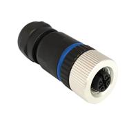 pxppam12fbf04astpg9 Bulgin Circular Connector, 4 Contacts, Cable, M12 Connector, Socket, Female, IP67, Buccaneer M12 Series