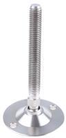 a200002 Nu-Tech Engineering M10 Stainless Steel Adjustable Foot, 500kg Static Load Capacity 10° Tilt Angle