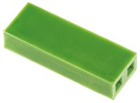925366-2 TE Connectivity, AMPMODU MOD IV Female Connector Housing, 2.54mm Pitch, 2 Way, 1 Row