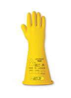rig214y100 Ansell RIG214Y Yellow Latex Electrical Insulating Gloves, Size 10, Latex Coating