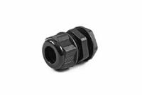 1427ncgm20lb Hammond 1427NCG Series Black Nylon Cable Gland, M20 Thread, 10mm min., 14mm max., IP68