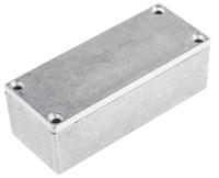 27969psla Hammond Eddystone Series Natural Die Cast Aluminium Enclosure, IP54, Natural Lid, 92 x 38 x 31mm