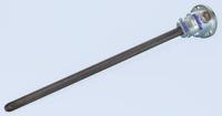 r7-901-of Reckmann Type K Thermocouple 500mm Length, 22mm Diameter → +1370°C