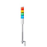 lr4-402ljnw-rygb Patlite LR4 Series Coloured Signal Tower, 4 Lights, 24 V dc, Pole Mount