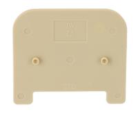 0302860000 Weidmuller TW SAK2.5 Series Partition Plate for Use with DIN Rail Terminal Blocks