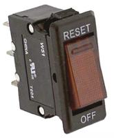 w51-a122b1-10 TE Connectivity Thermal Circuit Breaker - W51  Single Pole 250V ac Voltage Rating, 10A Current Rating