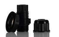 1427ncgpg7b Hammond 1427NCG Series Black Nylon Cable Gland, PG7 Thread, 3mm min., 7mm max., IP68