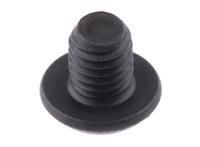 822-9105 RS PRO Black, Self-Colour Steel Hex Socket Button Screw, ISO 7380, M5 x 6mm