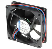 8414ng ebm-papst 8400 N Series Axial Fan, 24 V dc, DC Operation, 69m³/h, 2W, 83mA Max, 80 x 80 x 25mm
