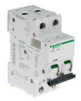 a9f55204 Schneider Electric Acti 9 iC60H MCB, 2P, 4A Curve D, 440V AC, 100 → 133V DC, 10 kA Breaking Capacity