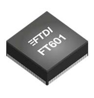 ft601q-b-t FTDI Chip FT601Q-B-T, USB Bridge IC, 2-Channel, 480 Mbps, 5Gbit/s, USB 2.0, USB 3.0, 3.3 V, 76-Pin QFN