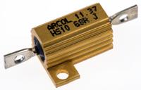 hs10-68r-j Arcol, 68Ω 10W Wire Wound Chassis Mount Resistor HS10 68R J ±5%